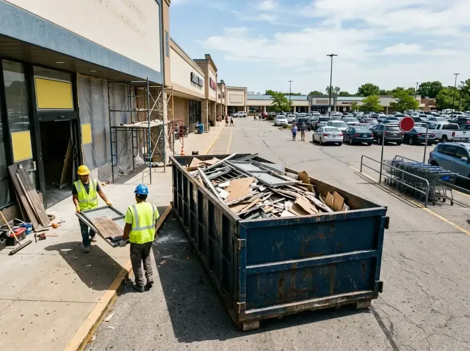 retail-store-renovation-debris-003 — frequently asked questions, Roll-off Dumpster Rentals in West Salem, WI
